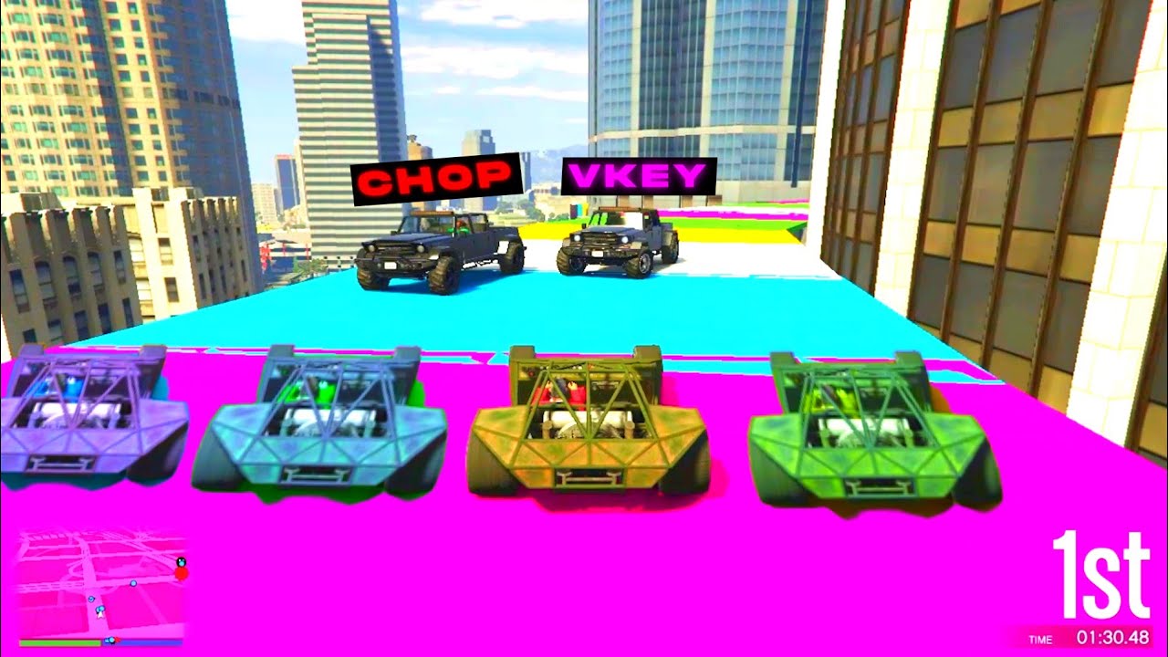 Cars Vs Cars in Bottle 655.455% People Start Drinking After This Race in GTA 5!