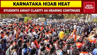 Karnataka Hijab Showdown; Students Await Clarity As Hearing Continues