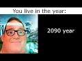 You live in the year: ( Mr Incredible )