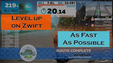 How to level up on Zwift AS FAST AS POSSIBLE | Workout Wednesday