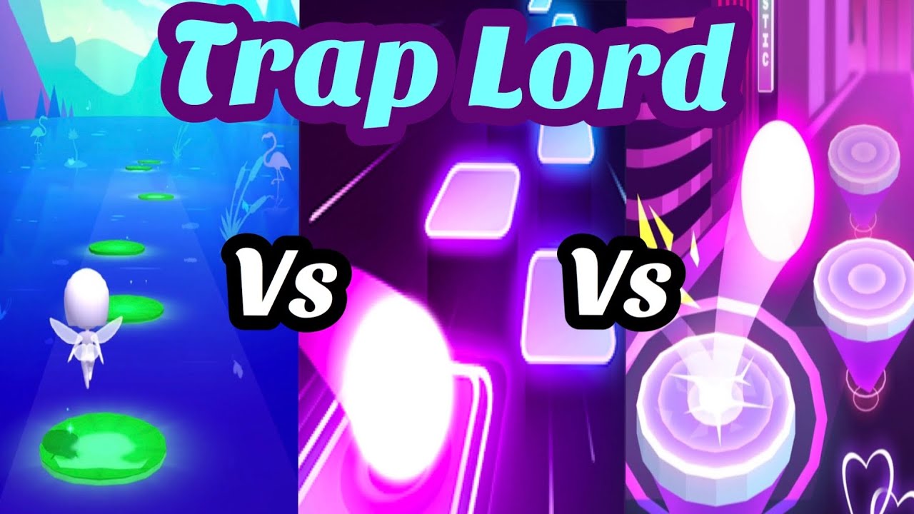 Magic Hop vs Tiles Hop vs Hop Ball 3D: Trap lord