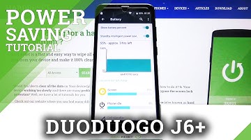 How to Enable Power Saving Mode in DUODUOGO J6+ - Battery Saver