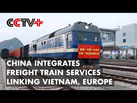 Video China Integrates Freight Train Services Linking... - youtube