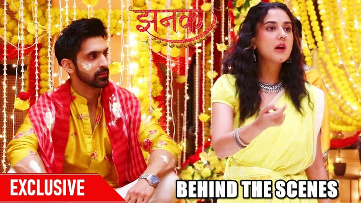 Jhanak: Rishi's Mehndi Function | BEHIND THE SCENES
