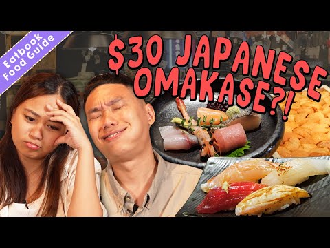 We Found A $30 Japanese Omakase Set At Orchard Road! | Eatbook Food Guides