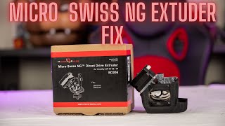 Replacing and Fixing MY CR-10V3/V3 NG Extruder - YouTube