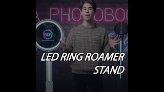 ATA Photobooths LED RING ROAMER STAND
