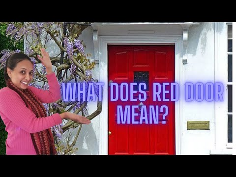 فيديو: ما هو البيت الأحمر الباب؟