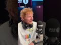 Ed Sheeran was sent a briefcase from Taylor Swift...