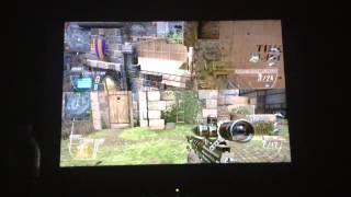 1v1 trickshot split screen SnD (INSANE BO2 KILLCAM)