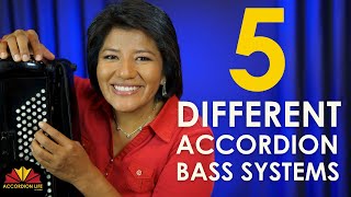 5 Different Accordion Bass Systems | All About The Accordion Bass Buttons Resimi