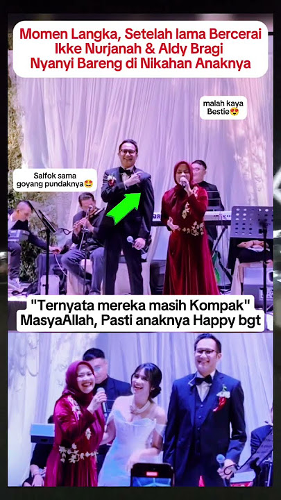 Ikke Nurjanah & Aldy Bragi Nyanyi bareng #shorts #ikkenurjanah #aldybragi #artist #selebriti #viral