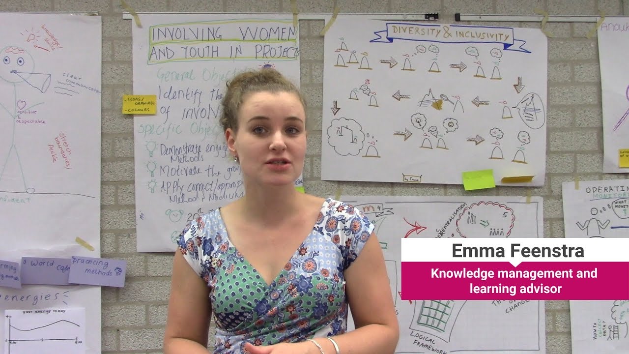 Emma in the Training & Facilitation Skills course