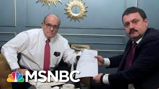 Giuliani Is Back In Ukraine Looking For Dirt On The Bidens For Trump | The 11th Hour | MSNBC