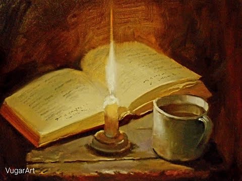 Serenity Тишина Vugar Mamedov  Oil painting for beginners