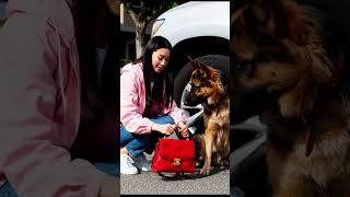 Hero Dog "Steals" Owner's Purse to Save Abandoned Puppies!