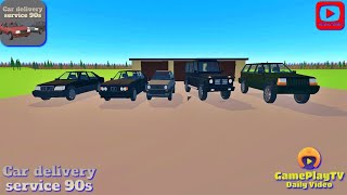 Car Delivery Service 90s: New Cars Discovered Volkswagen Golf Mk1  | Android GamePlay HD screenshot 4