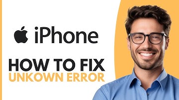 How To Fix “Error Performing Request Unknown Error” On iPhone (2025)