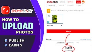 How to Upload Photo on Shutterstock and Earn $1K per Month