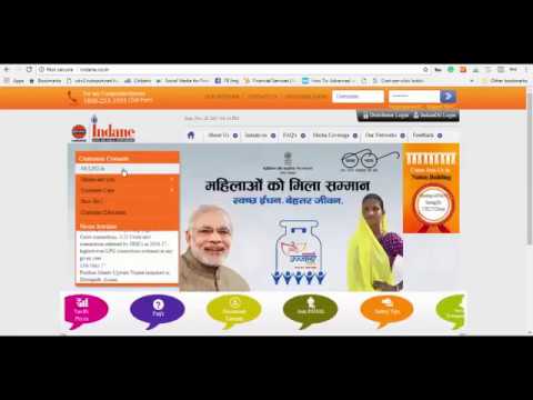 How To Book And Pay My Indane Lpg Gas Cylinder Refill Bill Online