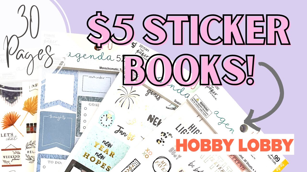 Hobby Lobby Book Stickers