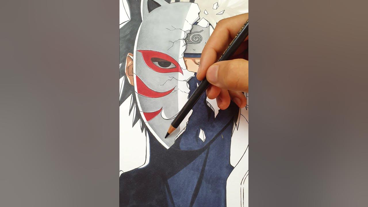 Drawing Kakashi Hatake Unmasked From Naruto by Anim3Lov3r