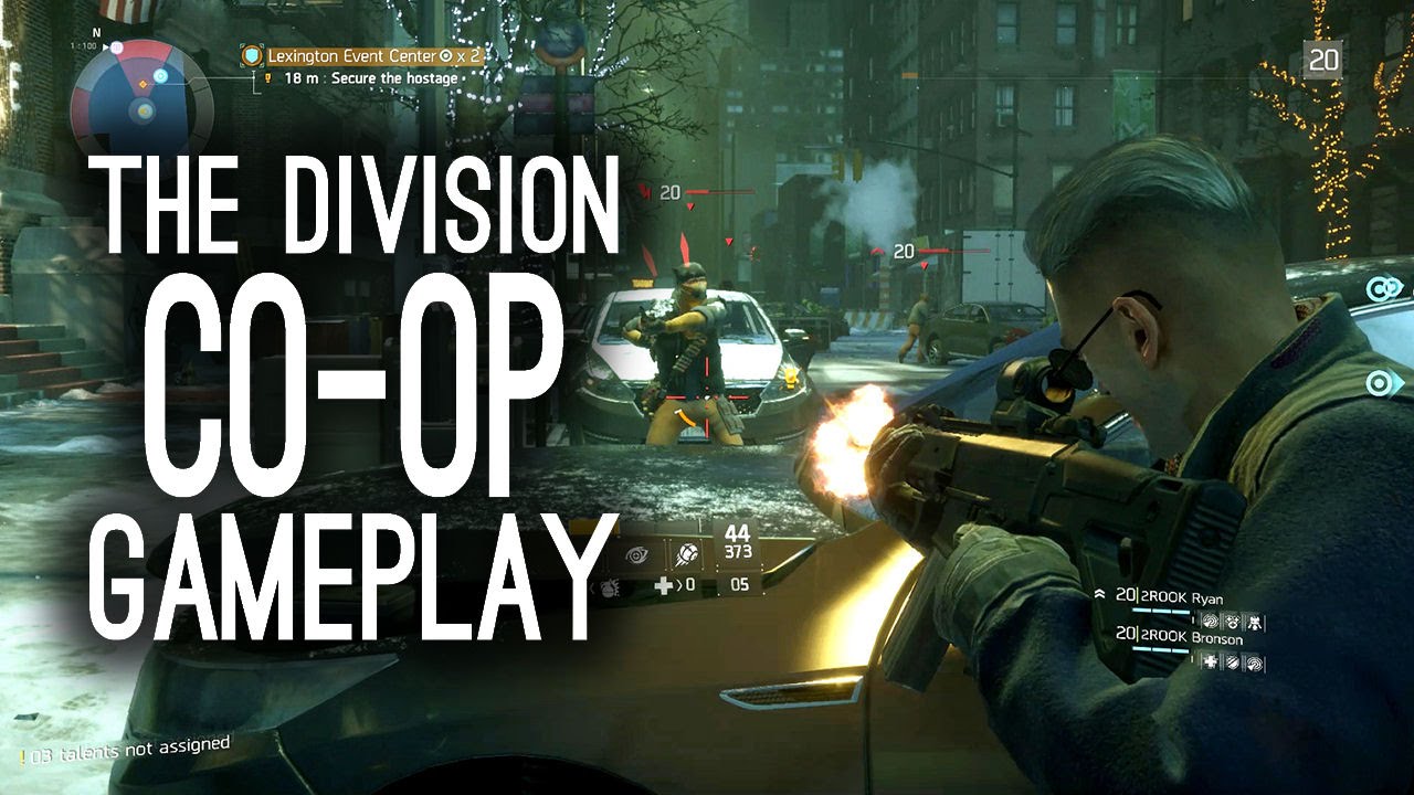 The Division Co-op Gameplay on Xbox One - Let's Play The Division (Ep. 1) -  YouTube