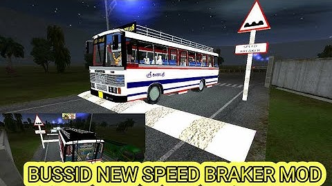 BUSSID NEW SPEED BRAKER MOD FOR V3.7.1