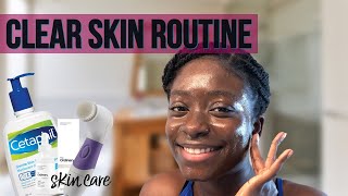 SKIN CARE ROUTINE | Get clear skin: affordable
