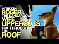 In Tekken, Roger The Kangaroo&#39;s Wife Uppercuts Him Through The Roof
