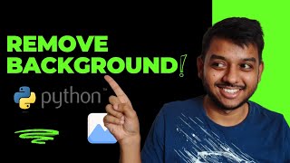 Remove Image Background in PYTHON -  Best python project 🔥🔥🔥