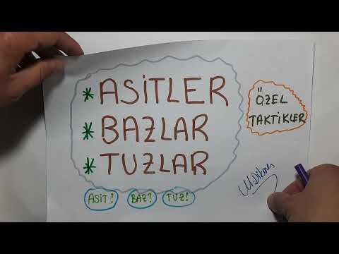 ASİTLER BAZLAR TUZLAR,NASIL ANLARIM???