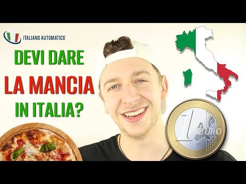 Video: Come Dare La Mancia