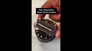 New Year Clock Cookies