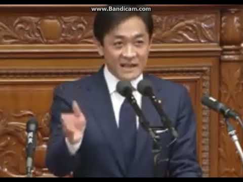 衆議院代表質問　玉木雄一郎　杉田水脈　ヤジ