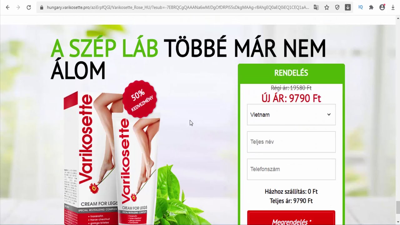 Varikosette - Hungary