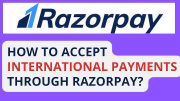 How to Accept International Payments through Razorpay? International payment? #infysky  #razorpay
