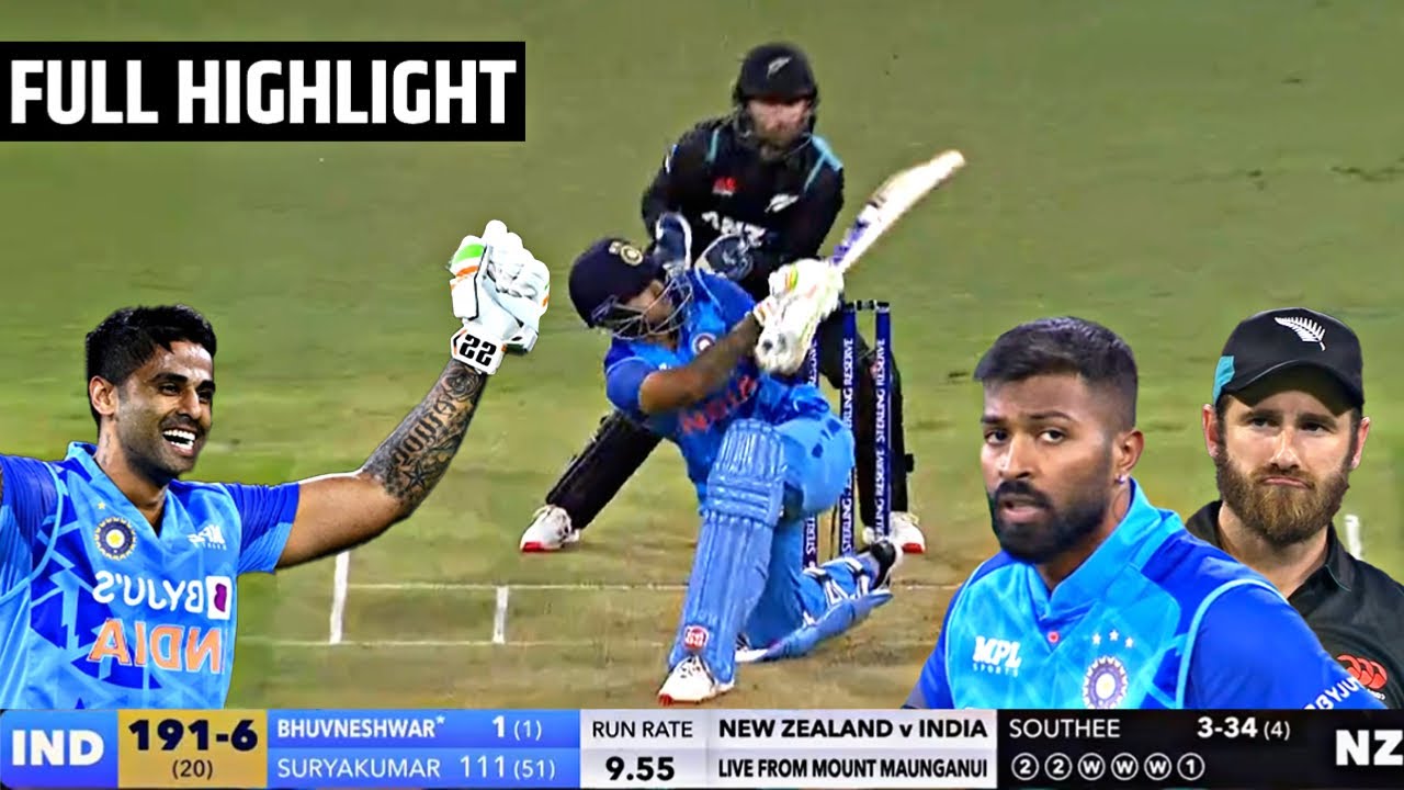 Highlights: India Vs New Zealand 2nd T20 Full Match Highlights | Ind Vs ...