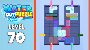 Water Out Puzzle level 70 solution 