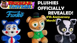 FUNKO FNAF FAZBEAR FANVERSE PLUSHIES OFFICIALLY REVEALED! | Five Nights at Freddy's Toys Fangame