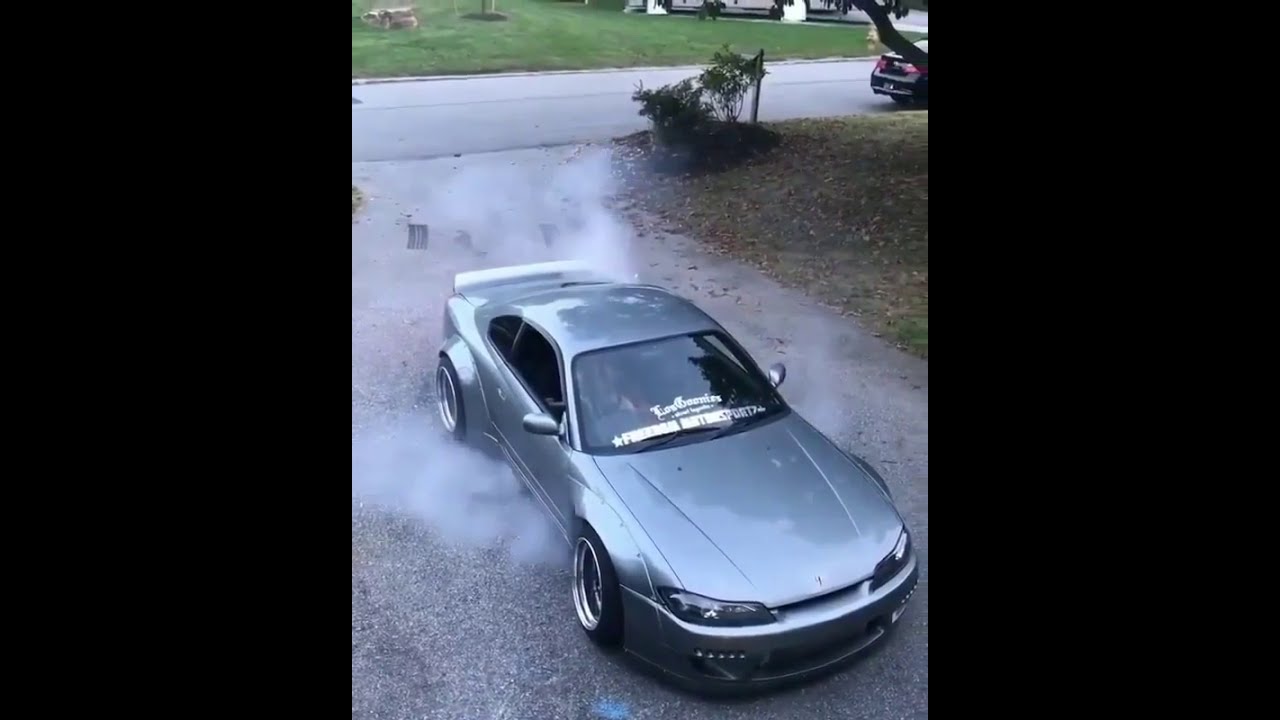 Rocket Bunny S15 Burnout!! #s15 #rocketbunny #gtr #burnout #jdm #r34gtr #sr20det