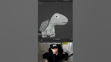 Optimize Character Rigging w/ Preset Bones in Rigify - making a 3d game in Blender - 3.4 Dino Turtle