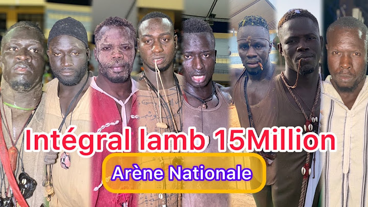 Intégral lamb 15 Millions a L’arène National 25 Mai 2025,Tonny Junior,Ngagne Séne,Ibou Ndiaye,Sosokh