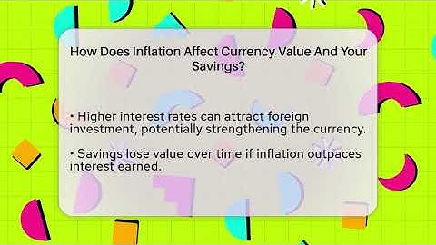 How Does Inflation Affect Currency Value And Your Savings? - Inflation Insight Channel