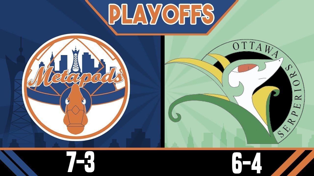 PLAYOFFS TIME! New York Metapods vs Ottawa Serperiors! aDrive Army Battle League W11 S4
