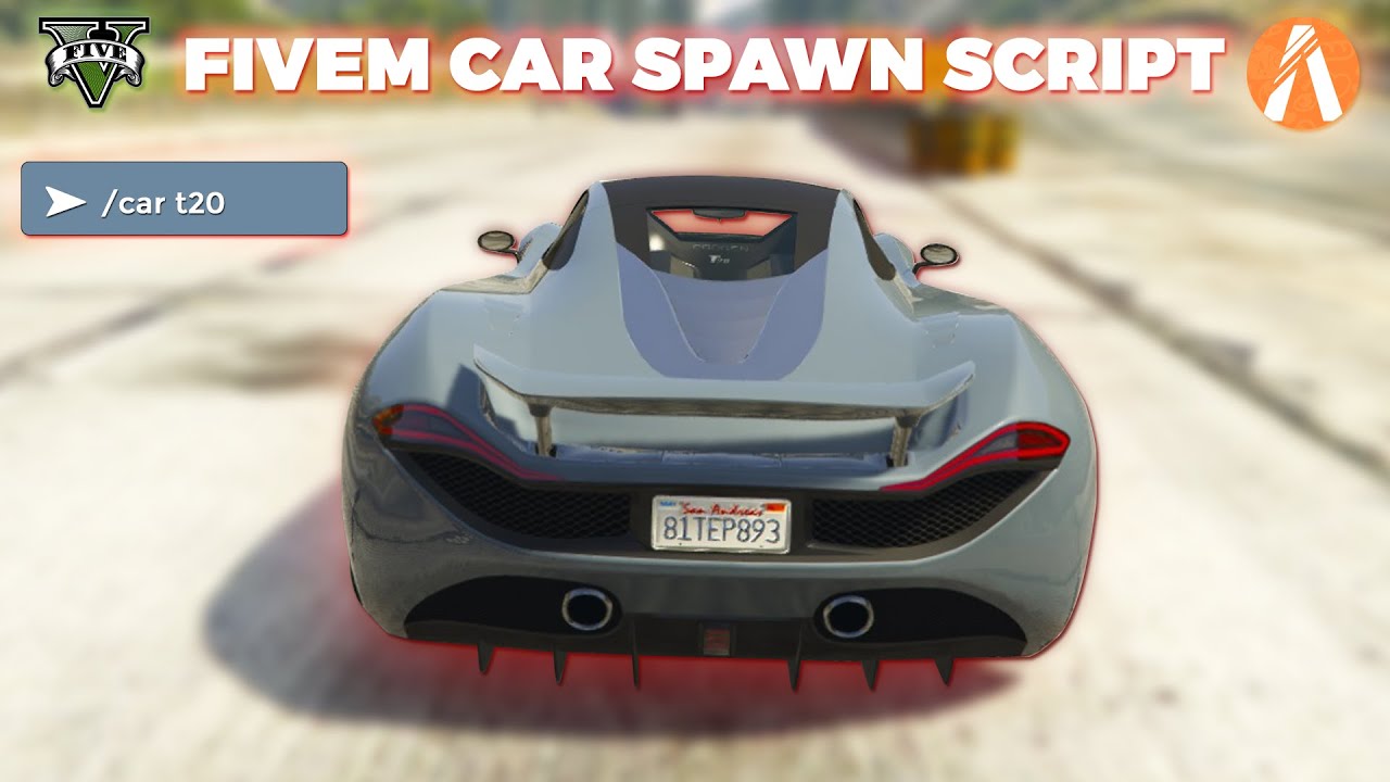 GTA V FiveM Car Spawn Command YouTube GTA V FiveM Car Spawn Command YouTube