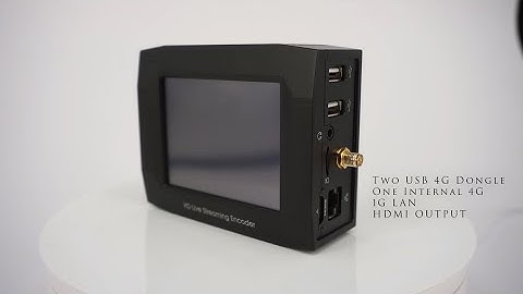 Zowietek’s latest  HD streaming video encoder, perfect choice for streaming over bonded network!