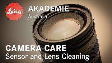 Lens and Sensor Cleaning