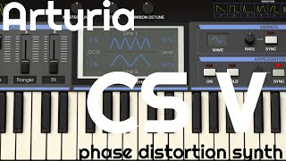 CZ V Synthesizer by Arturia (No Talking)