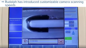 Rudolph Research Density Meter VideoView